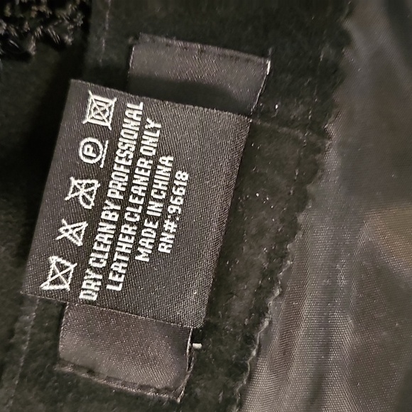 Black Leather Maxi Skirt - Picture 7 of 9